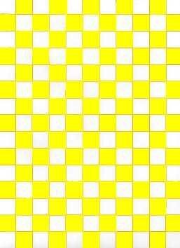stickervel GEEL   geblokt 25 x 35